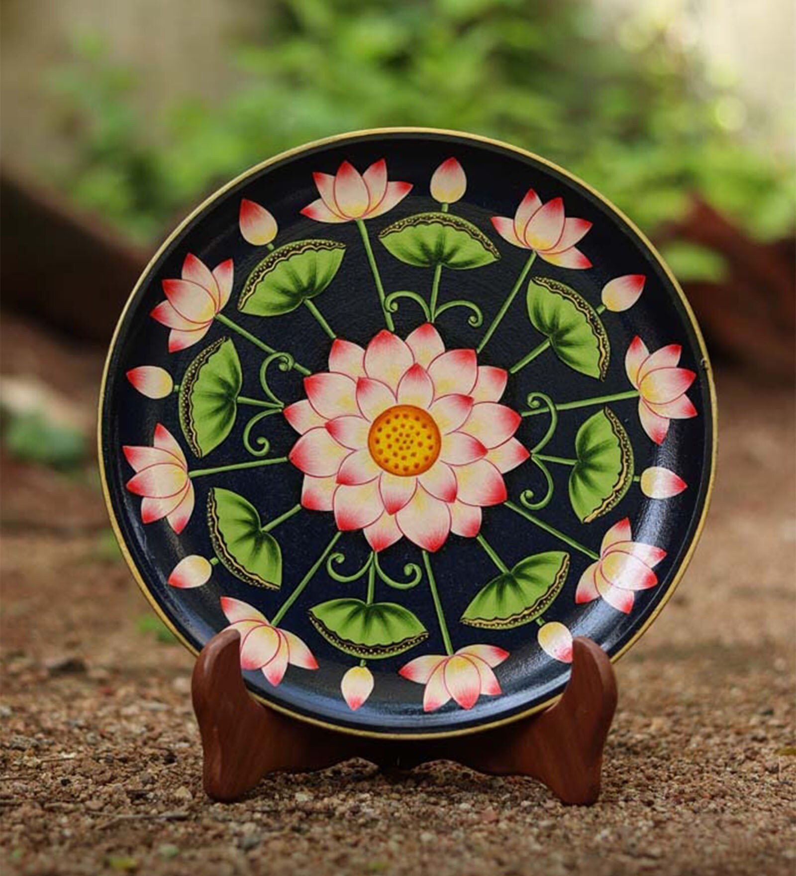 Pichwai Handpainted Wall Plate