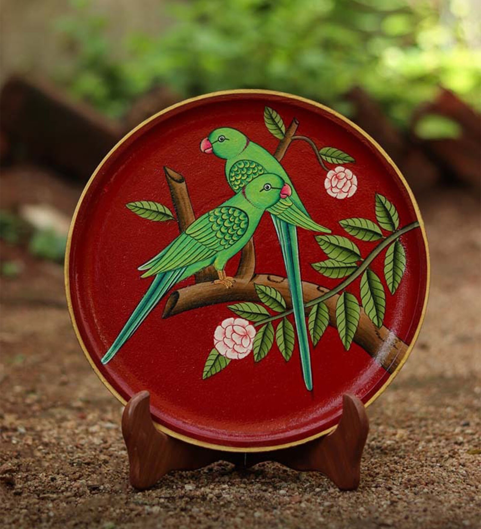 Pichwai Handpainted Wall Plate