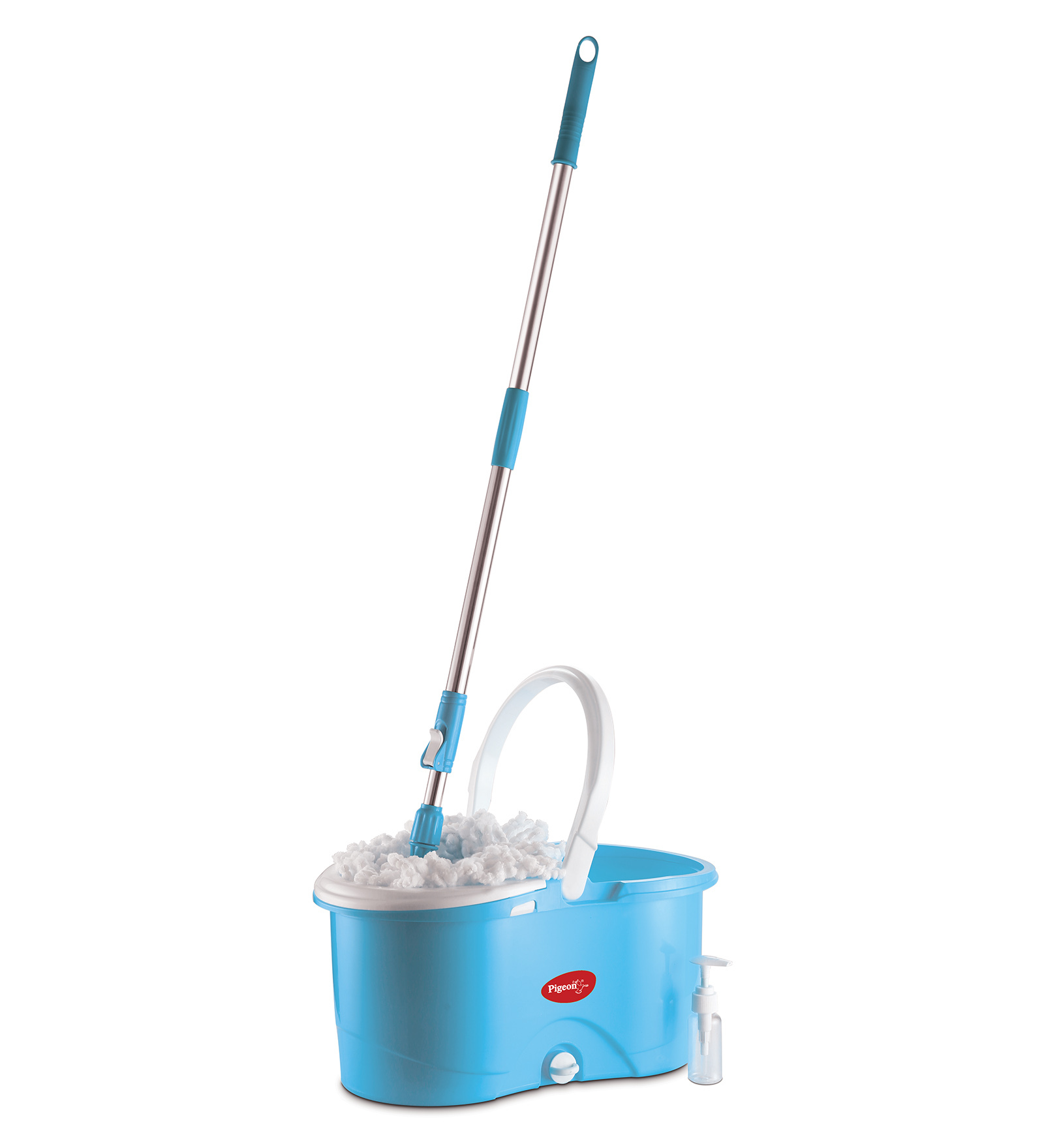 Pigeon Plastic Blue Spin Mop with 2 Refills