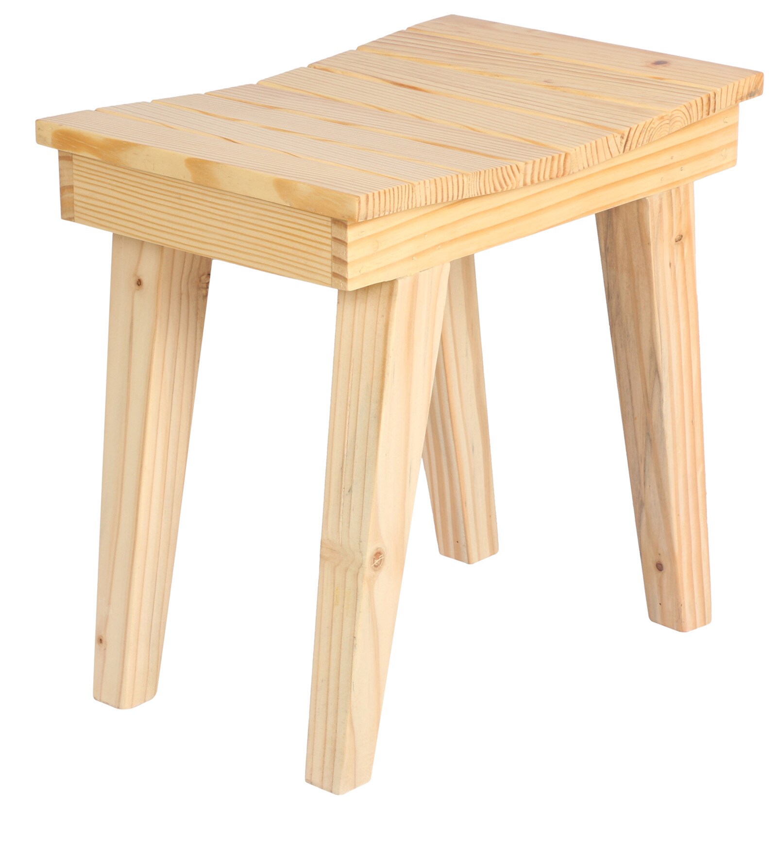 Buy Pine Wood Stool by Online Stools Stools Furniture