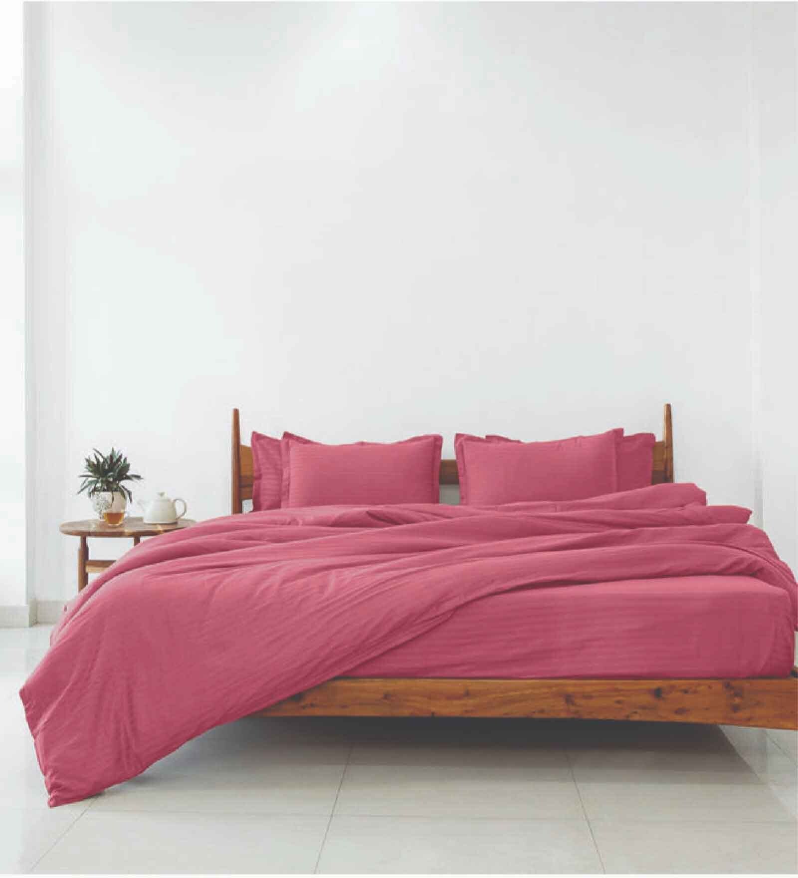 Pink 100% Cotton 150 AC Room Double Bed Comforter
