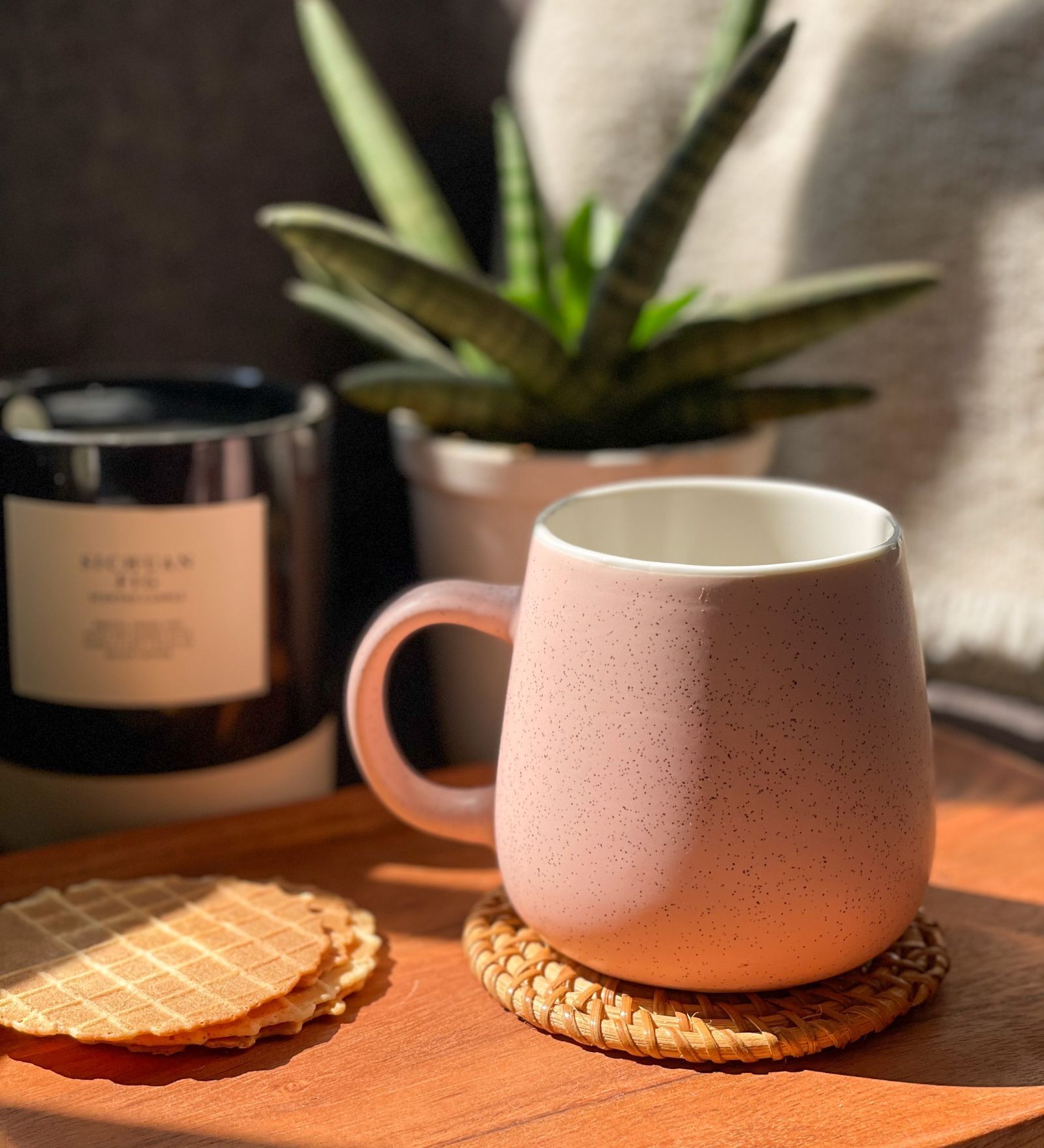 Pink Ceramic Coffee Mug
