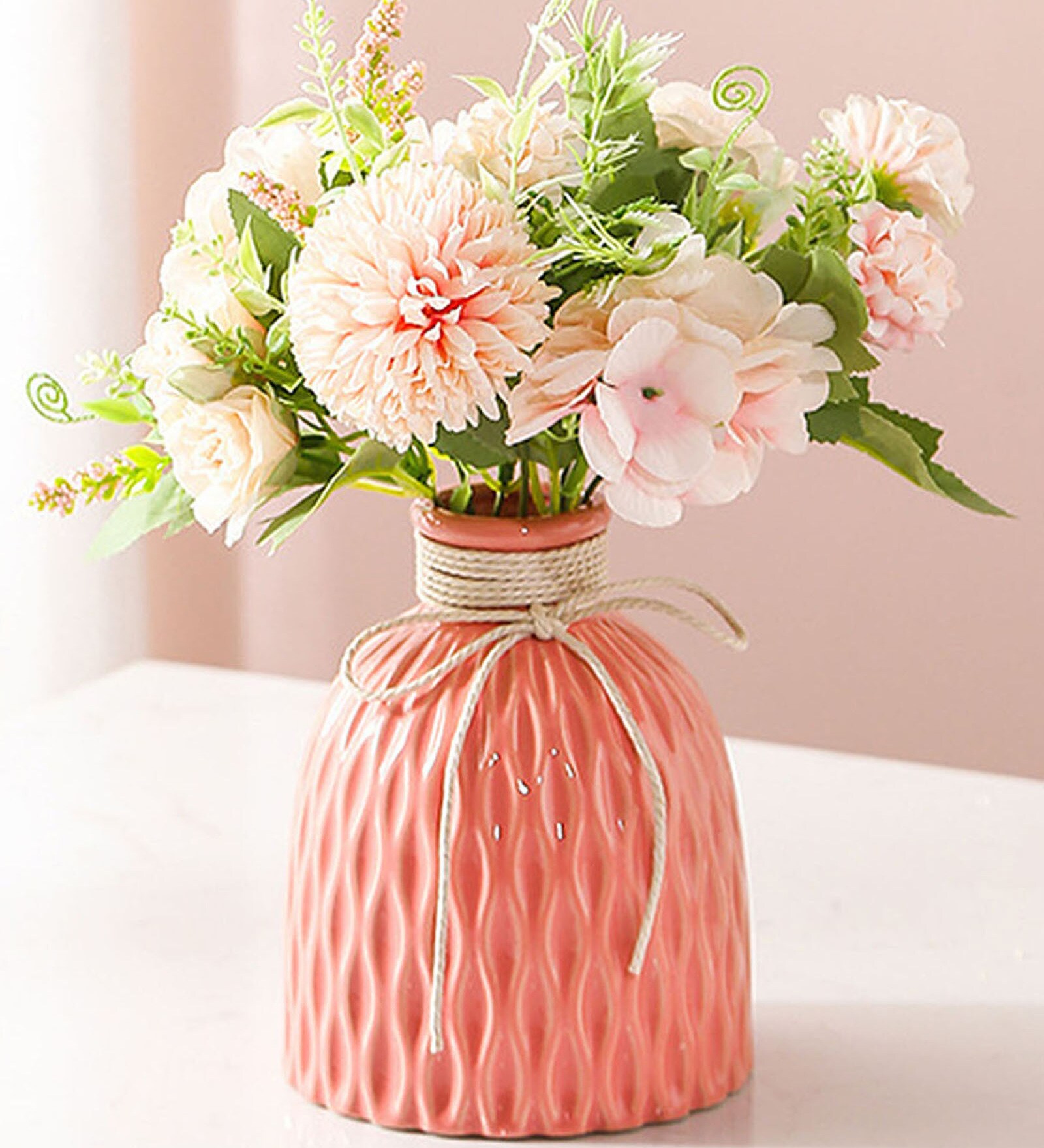 Pink Ceramic Table Vase