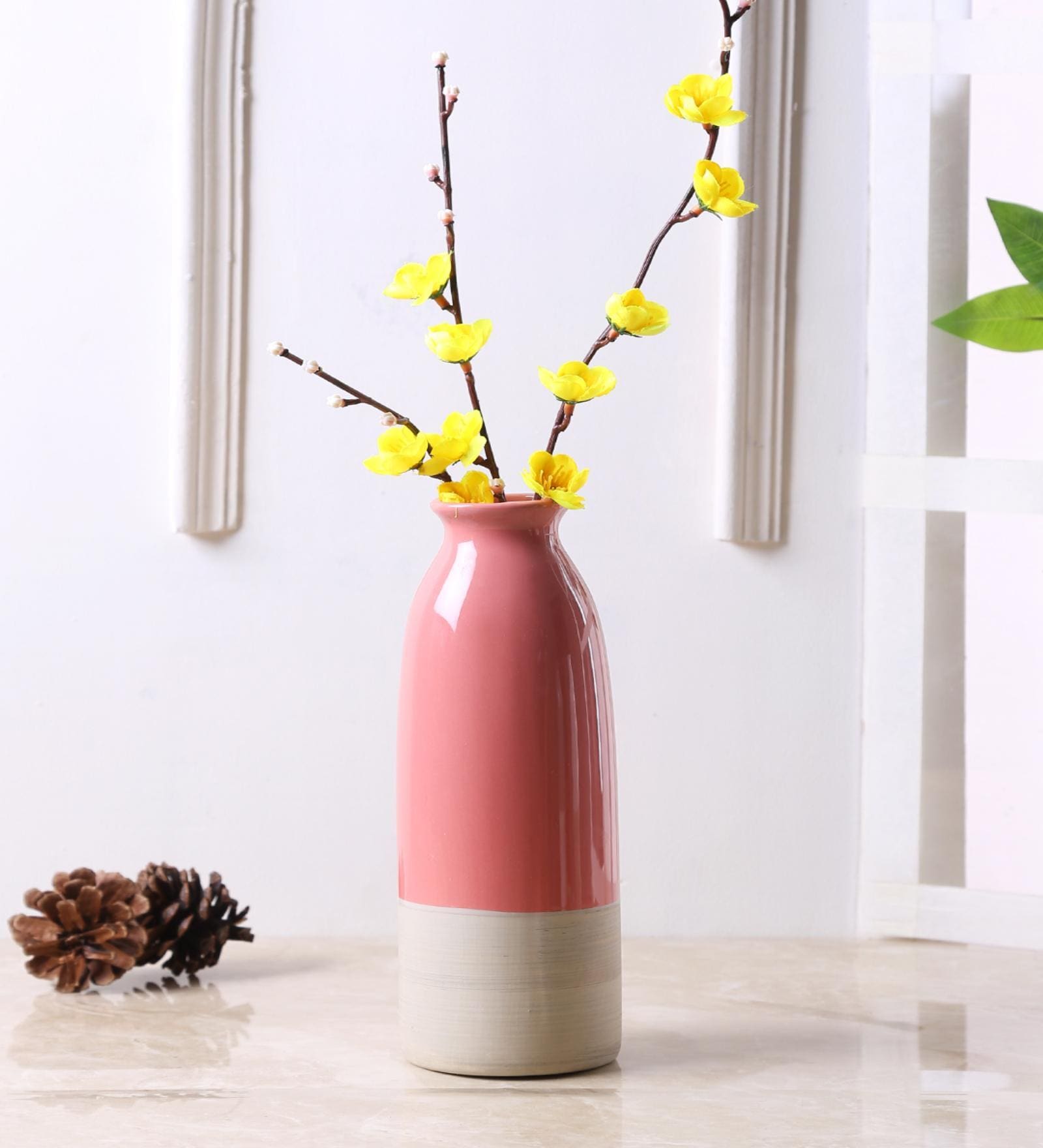 Buy Pink Ceramic Vase by Tayhaa at 56 OFF by Tayhaa Pepperfry