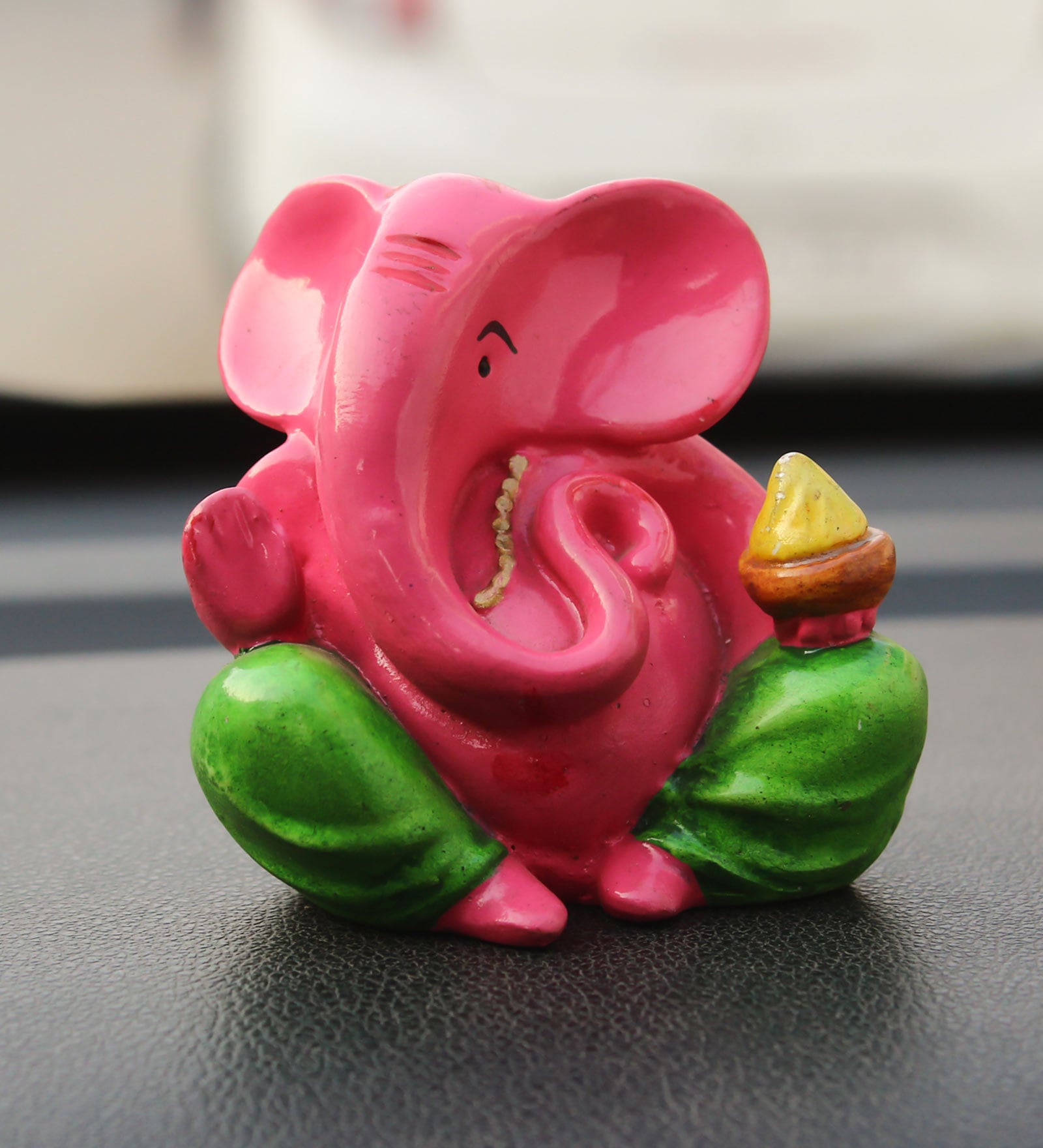 Pink Decorative Lord Ganesha Showpiece
