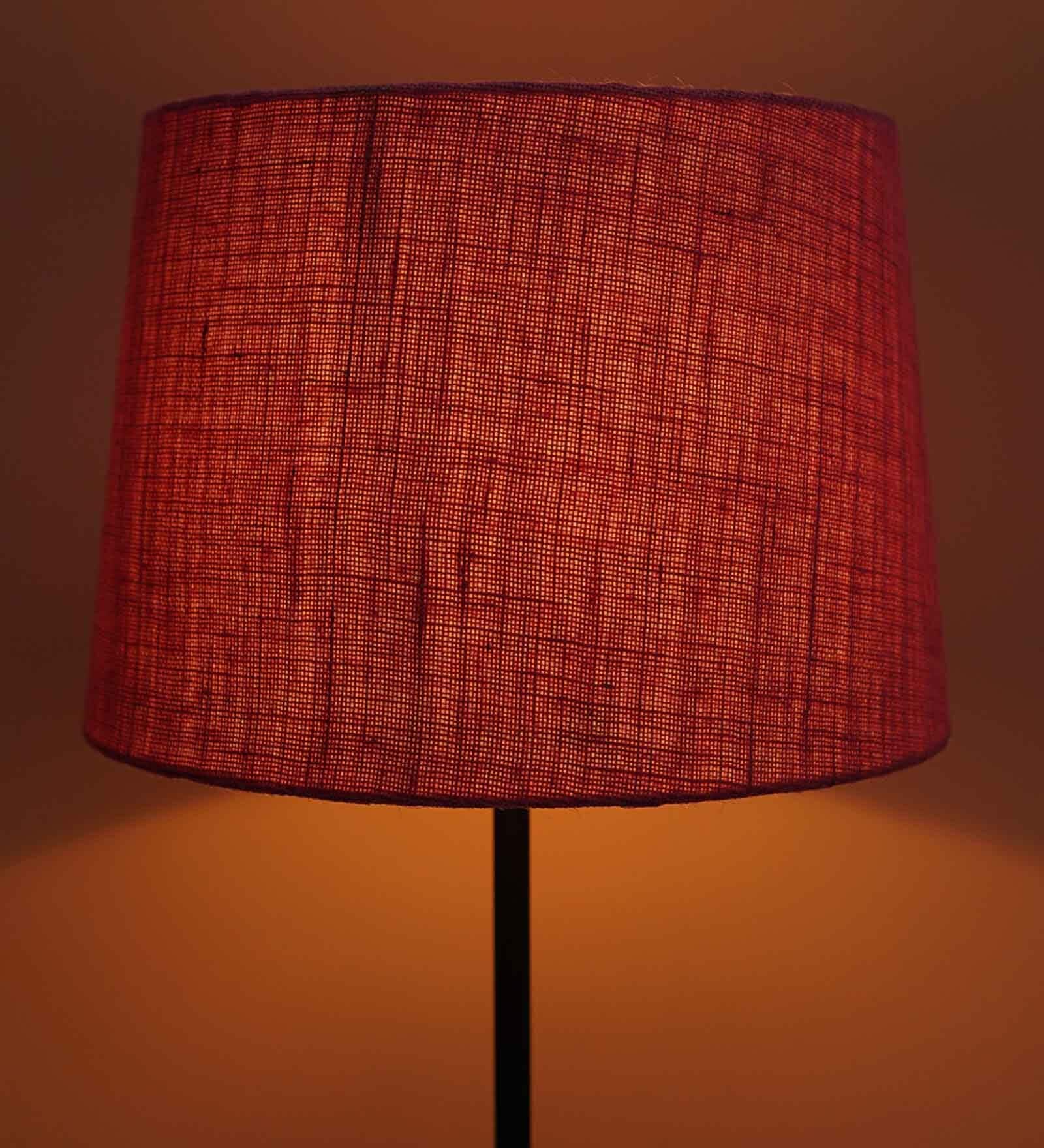 Pink Jute Lamp Shade