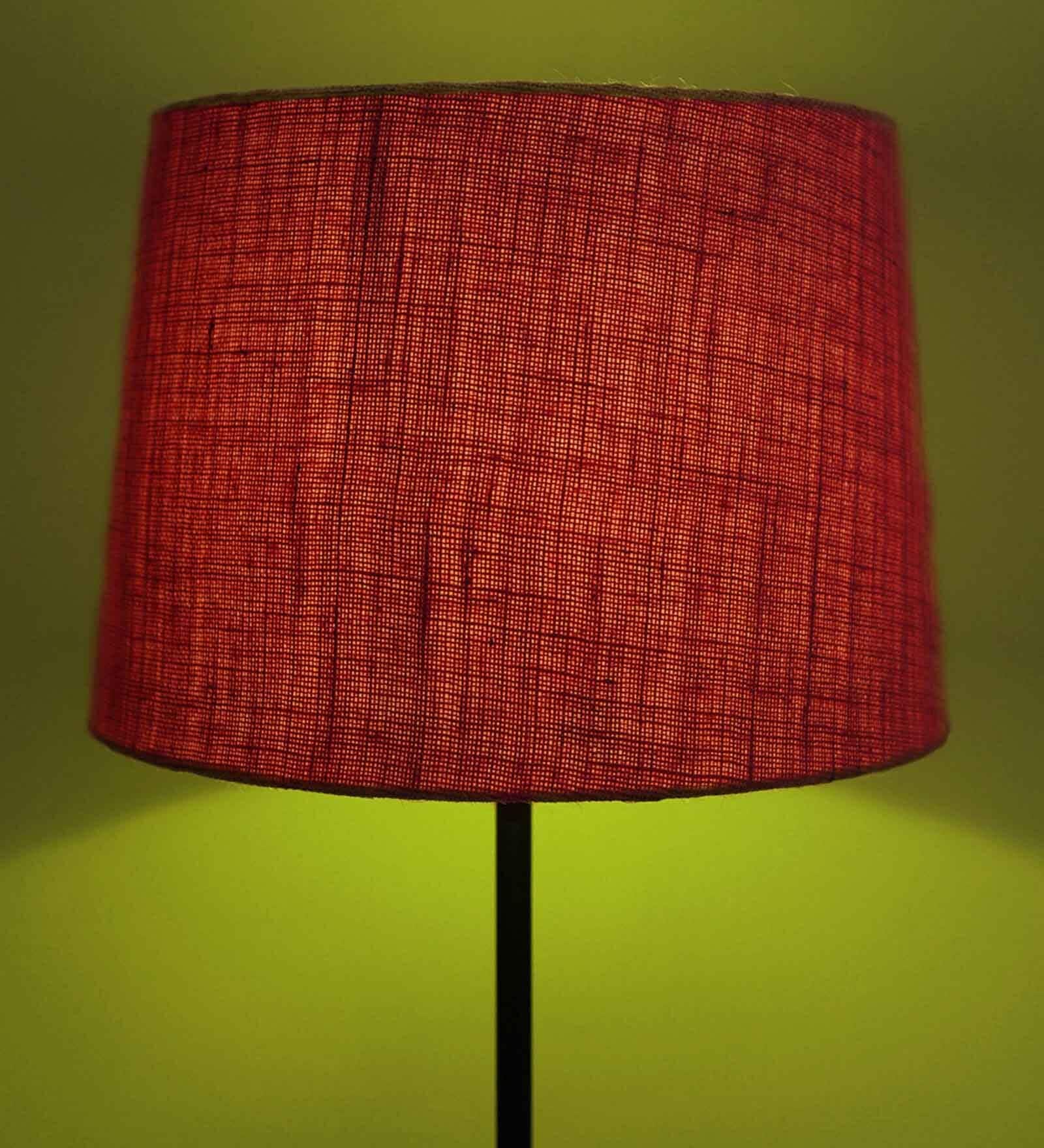 Pink Jute Lamp Shade