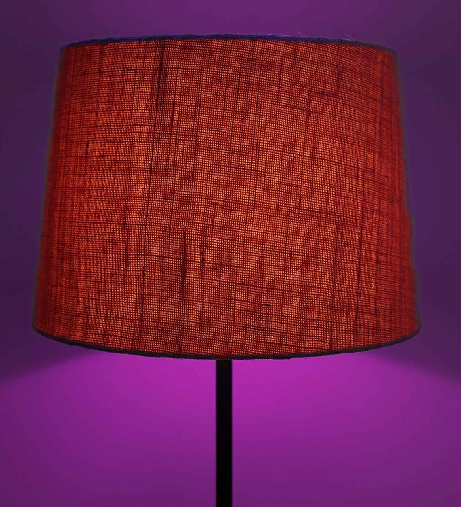 Pink Jute Lamp Shade