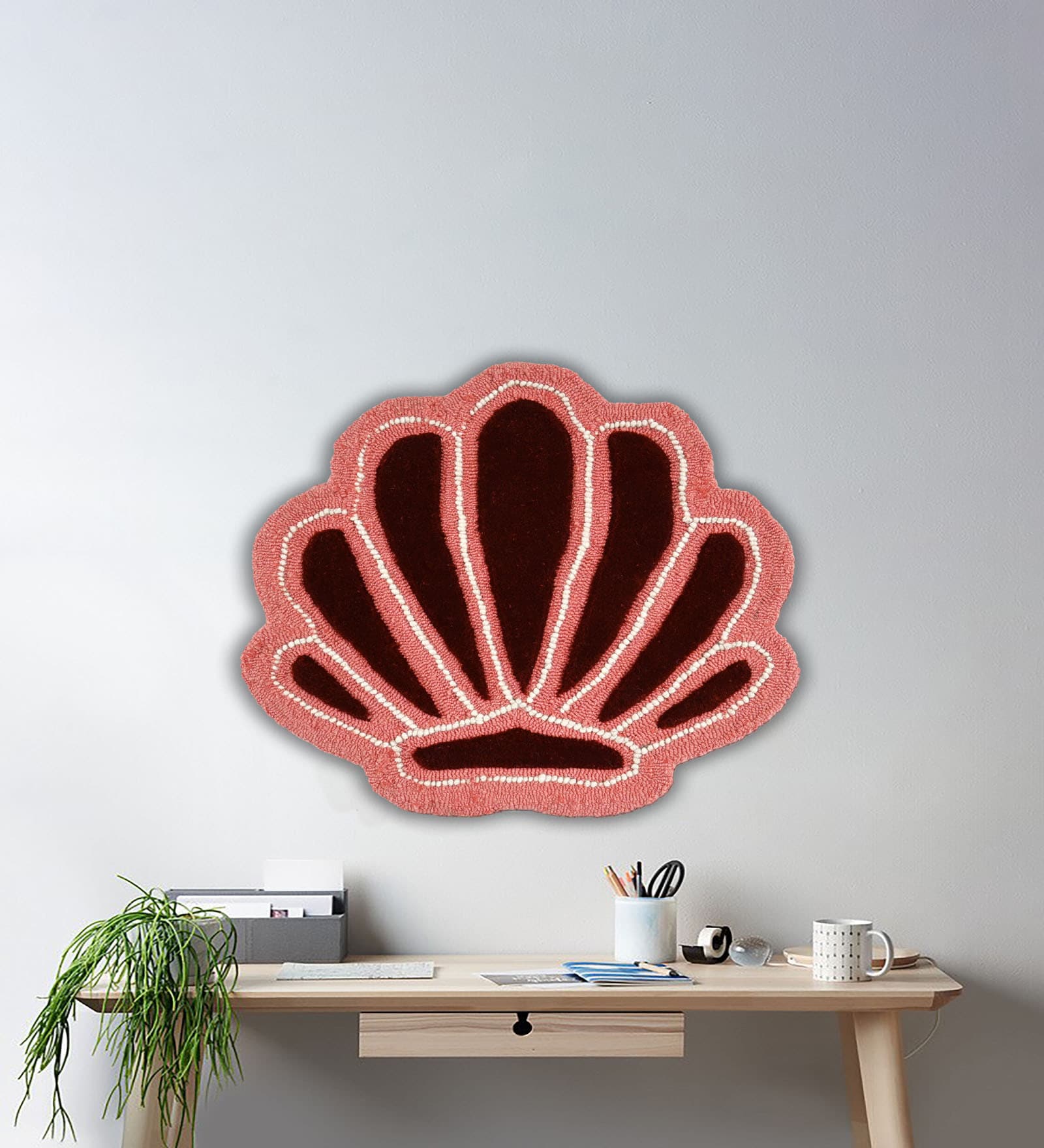 Pink Kids Wool Hand Tufted Carpet