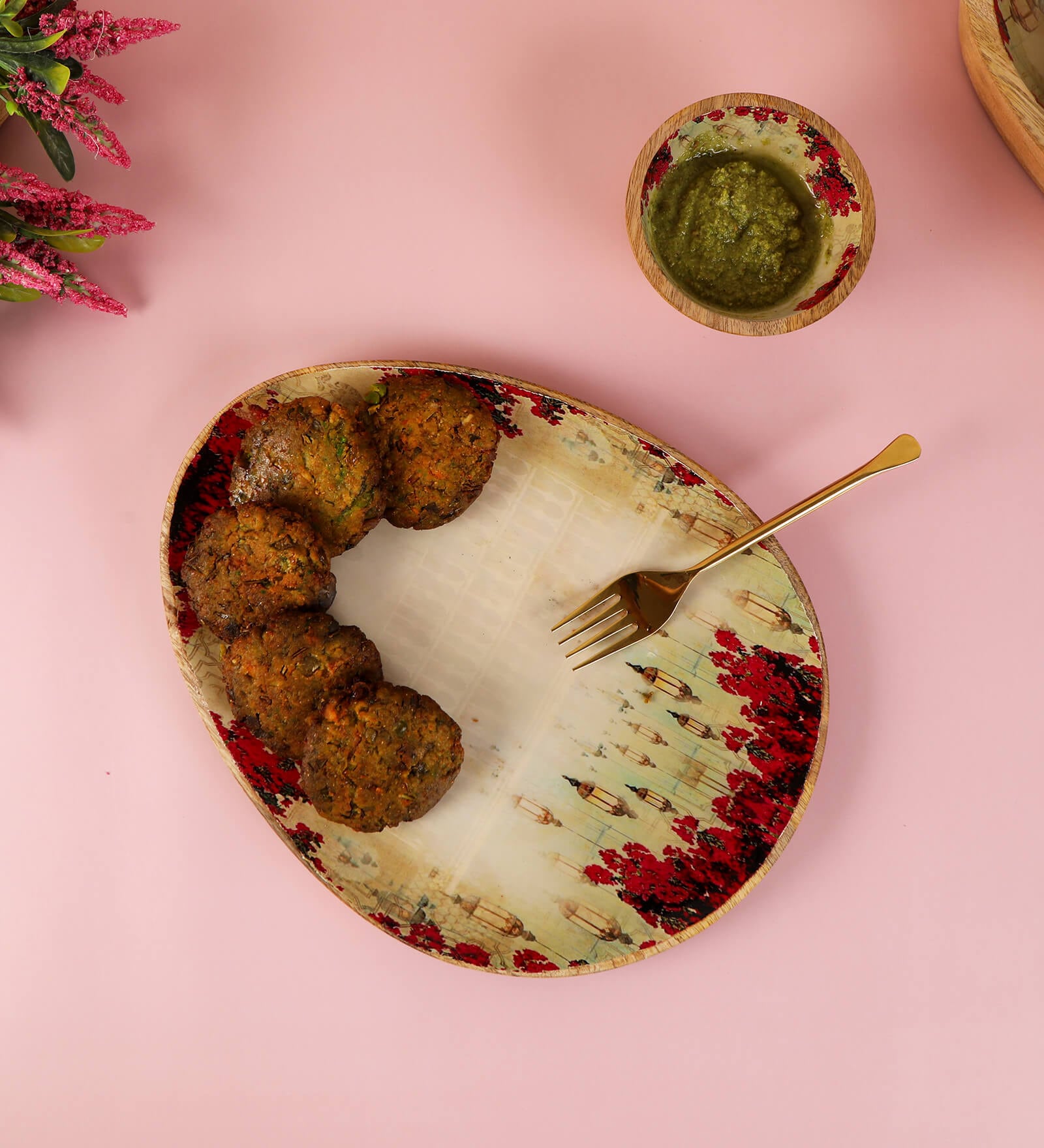 Buy Pink Mango wood 19 Inch Appetizer Platters at 38 OFF by The Home