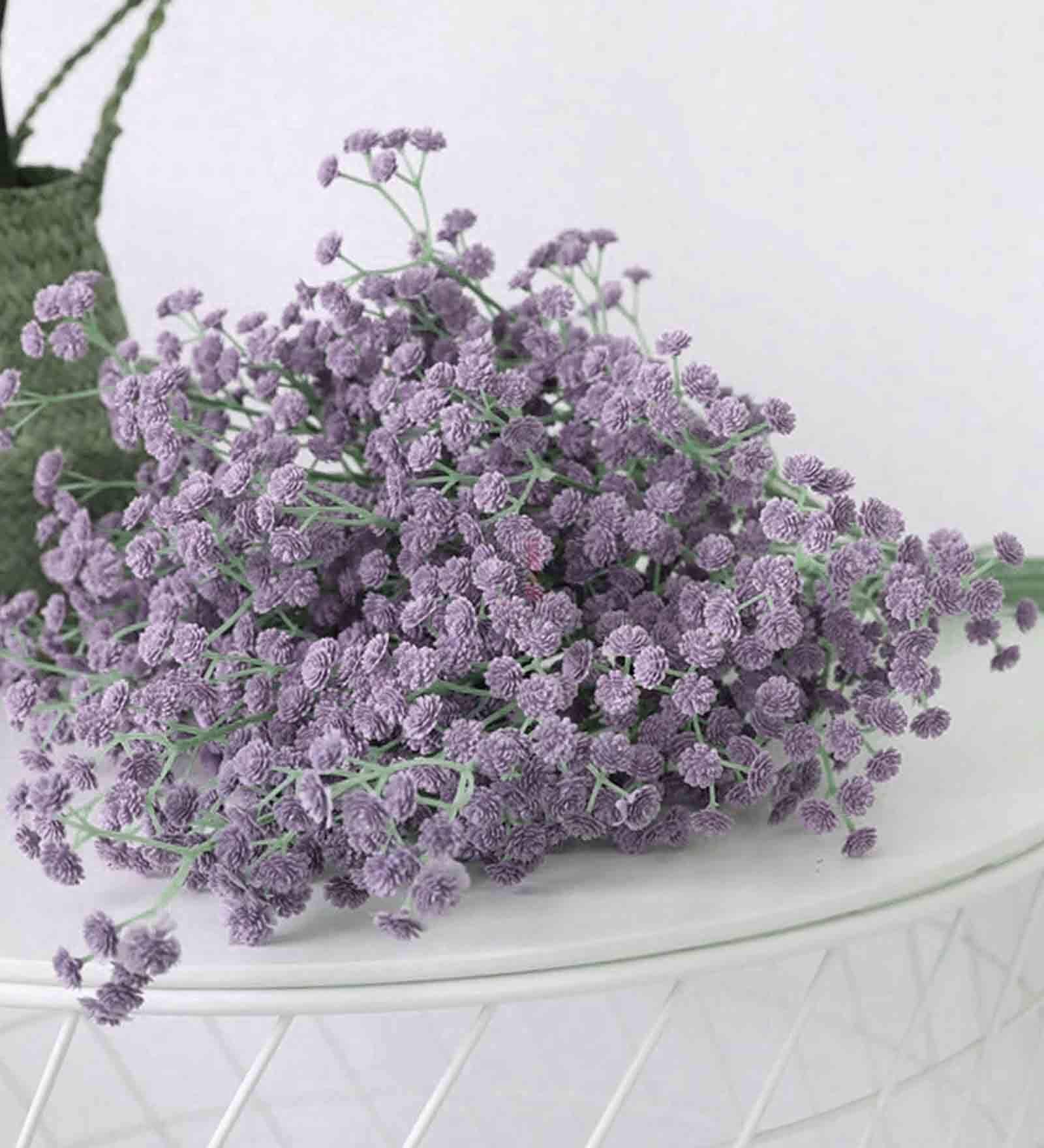 Pink Plastic Artificial Flower