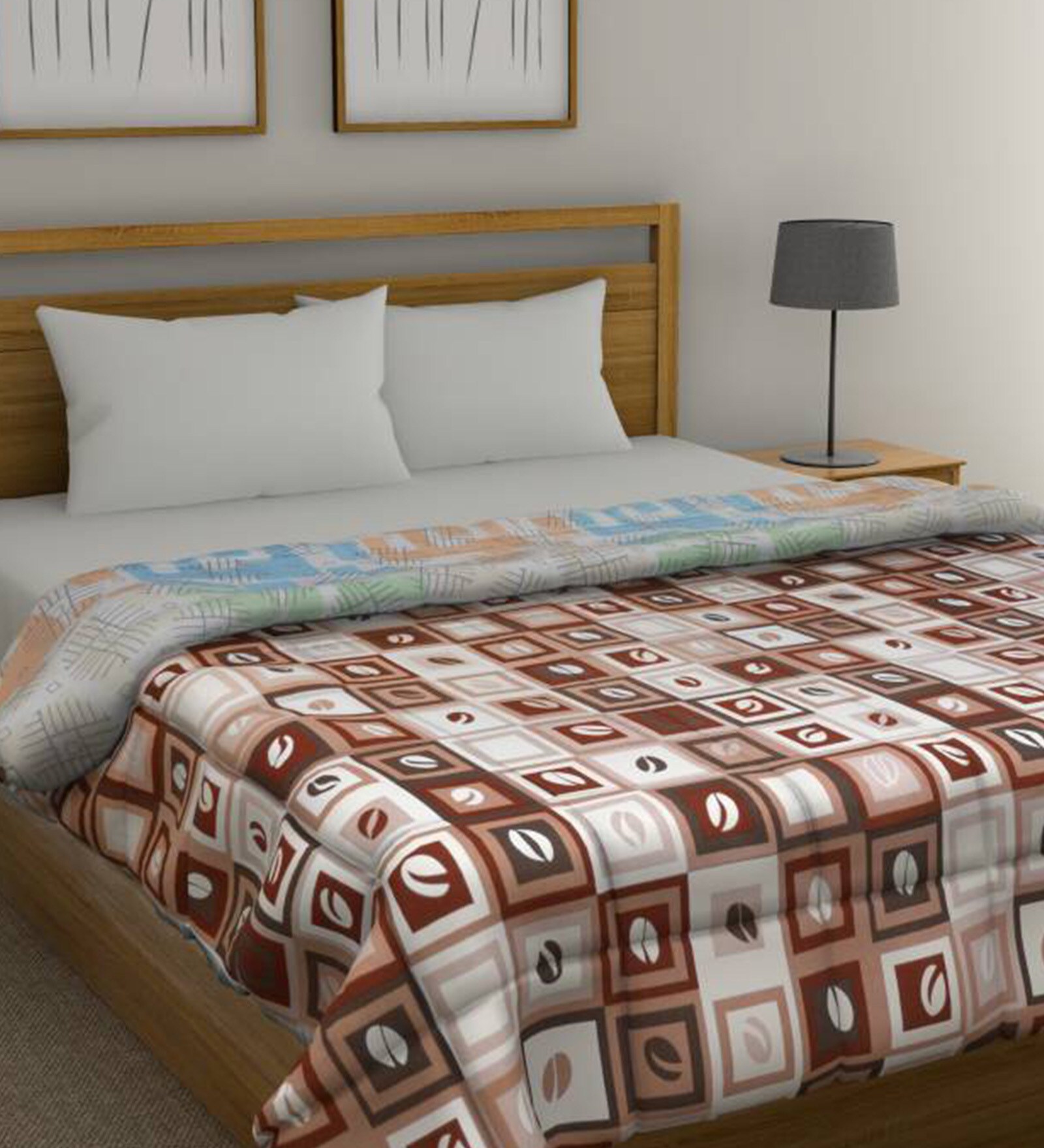 Buy Microfibre Double Bed AC Quilt by Raymond Home Online Double Bed