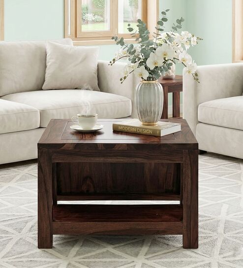 Piante Coffee Table In Dark Mahagony Finish