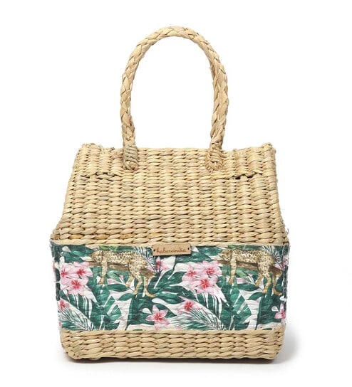 Picnic Baskets | Lunch Basket | Cane or Jute Basket | Cane Basket for Gifting | Wicker Baskets (Design 03)
