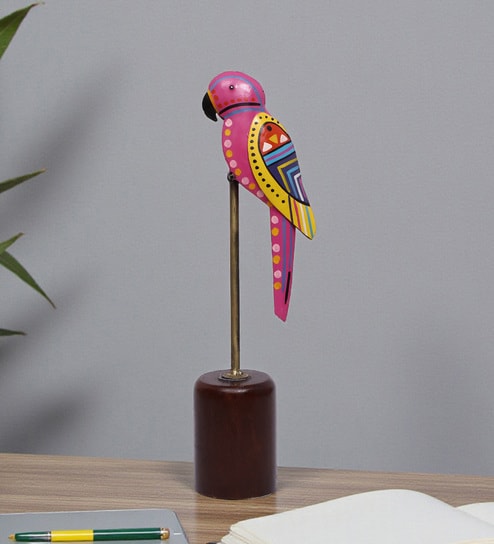 Pihu Parrort Hand Painted Figurine