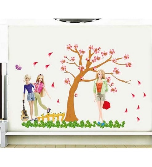 barbie wall stickers