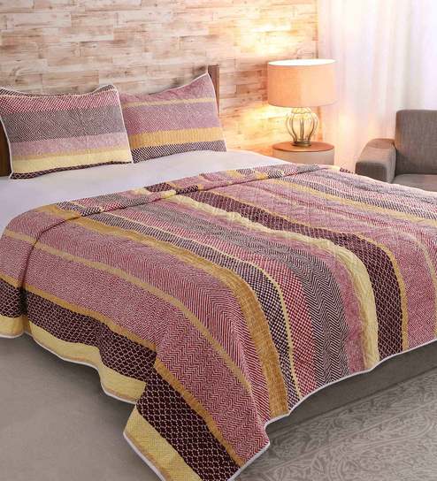 Buy 100 Cotton Double Bed Heavy Winter Quilt By Solaj Online