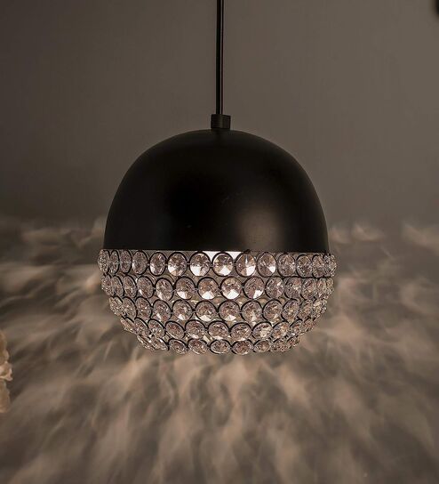 Pisa Black Metal Hanging Light