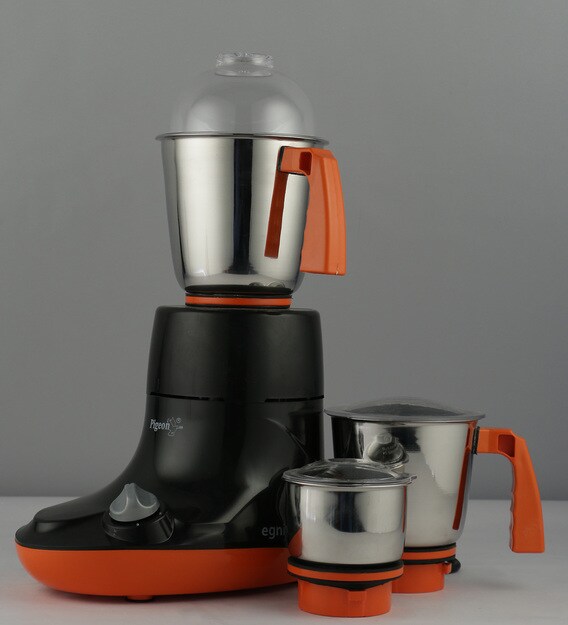 Buy Pigeon 3 Jars 750W Black Mixer Grinder (Model No 12204) Online Mixer Grinders Mixer