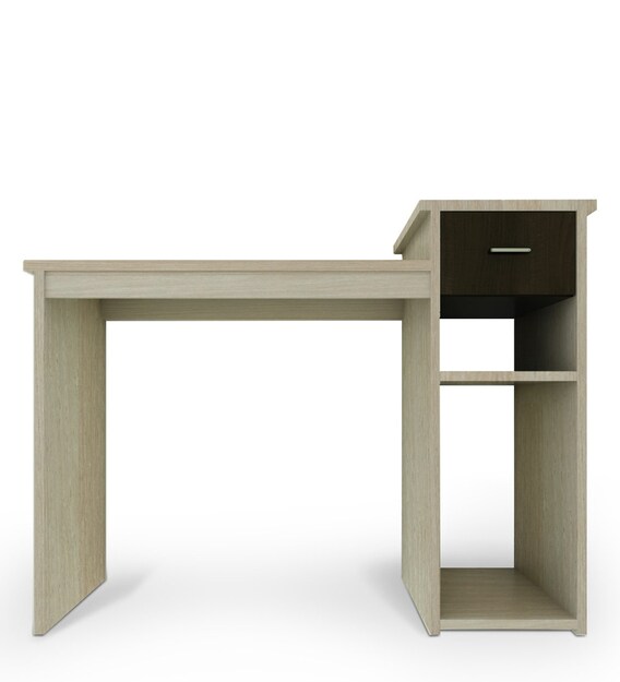 Buy Piper Study Table in White Colour by Forzza Online Modern Writing