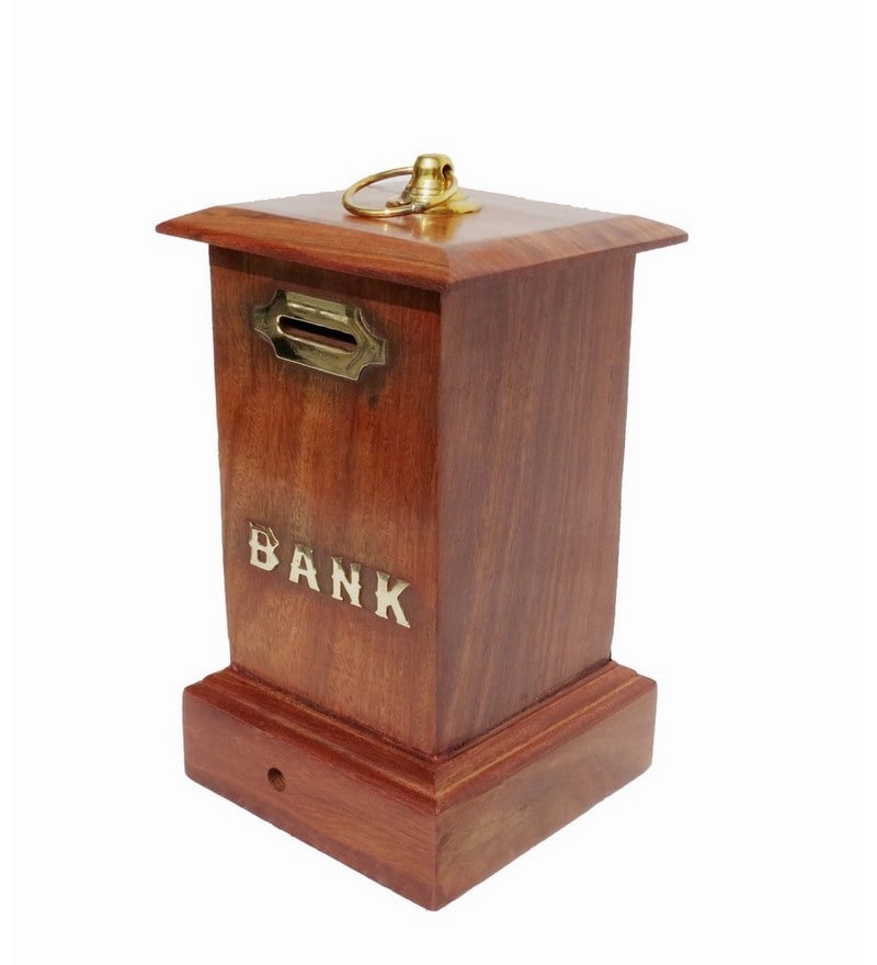 wood piggy bank designs