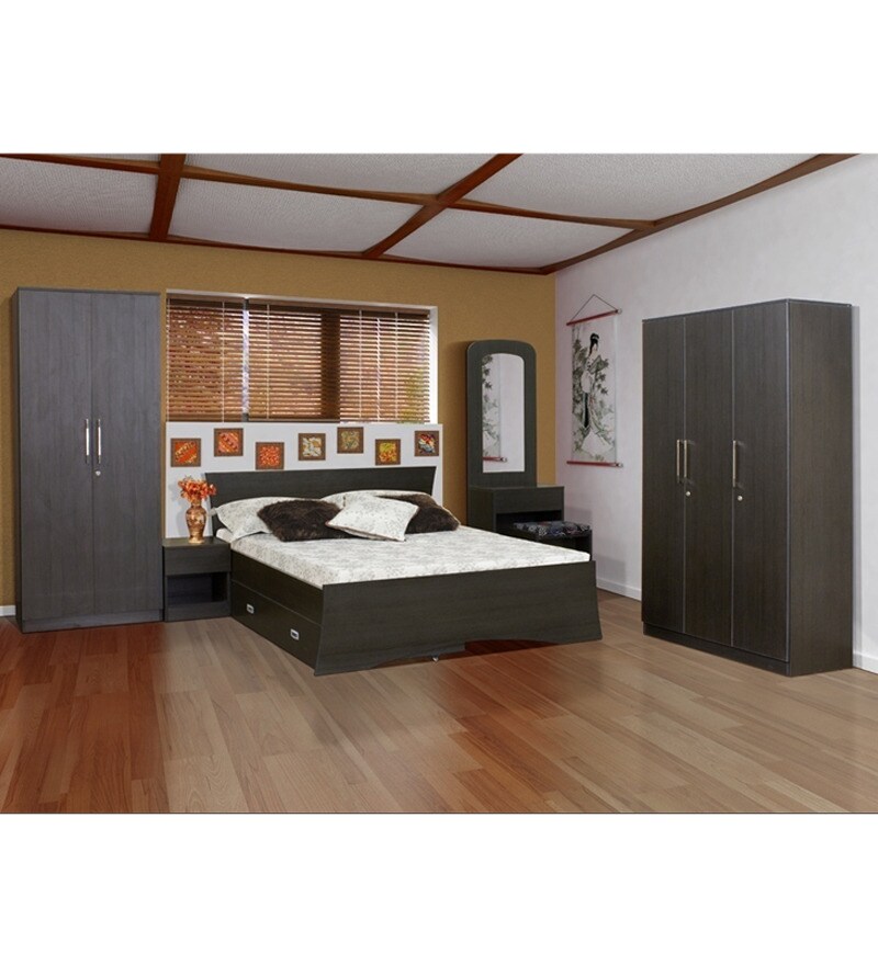 pepperfry bedroom set