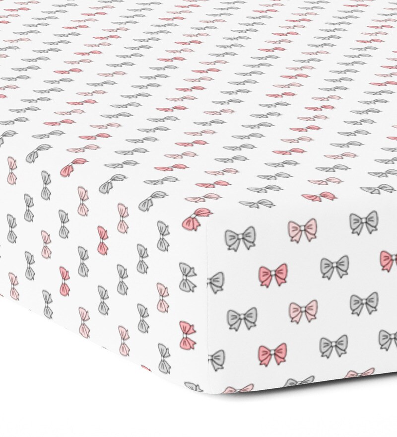 bow crib sheet