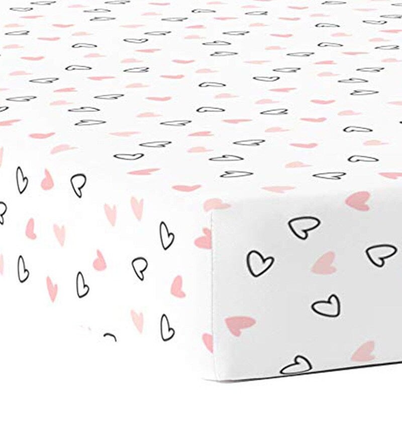 heart crib sheet