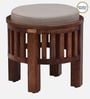Picardy Solid Wood Cushioned Seating Stool in Scratch Resistant Honey Oak Finish