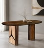 Piccadilly Sheesham Wood 6 Seater Dining Table In Dual Tone Finish Piccadilly Sheesham Wood 6 Seater Dining Table In Dual Tone Finish