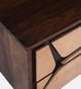 Piccadilly Sheesham Wood Bedside Table In Dual Tone  Finish