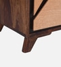 Piccadilly Sheesham Wood Bedside Table In Dual Tone  Finish