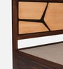 Piccadilly Sheesham Wood Queen Size Bed In Dual Tone Finish With Hydraulic Storage