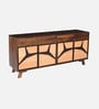 Piccadilly Sheesham Wood Sideboard In Dual Tone Finish