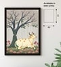 Pichwai Printed Canvas Wall Art