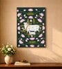Pichwai Cow Stretched Canvas Painting