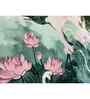 Pichwai Jungle Trio Floral Canvas Set of 3 Art Panels