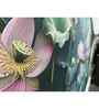 Pichwai Jungle Trio Floral Canvas Set of 3 Art Panels