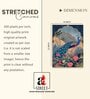 Pichwai Peacock Stretched Canvas Painting