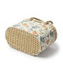 Picnic Baskets | Lunch Bag | Jute / Cane Basket for Gifting | Tiffin Basket | Wicker Baskets (Design 03)