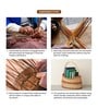 Picnic Baskets,Lunch Bag,Jute & Cane Basket For Gifting (Large: L29 X W16 X H38 Cm)