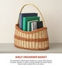 Picnic Baskets,Lunch Bag,Jute & Cane Basket For Gifting (Medium: L23 X W12 X H33 Cm)