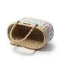 Picnic Baskets | Lunch Bag | Jute/Cane Basket for Gifting | Tiffin Basket | Wicker Baskets (Design 02)