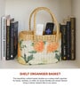 Picnic Baskets,Lunch Bag,Jute/Cane Basket For Gifting (Design 06-L26 X W20 X H18 Cm)