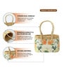 Picnic Baskets,Lunch Bag,Jute/Cane Basket For Gifting (Design 06-L26 X W20 X H18 Cm)