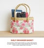 Picnic Baskets,Lunch Bag,Jute/Cane Basket For Gifting (Design 07-L26 X W20 X H18 Cm)