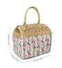 Picnic Baskets | Lunch Bag | Travel Baskets | Jute Baskets for Gifting | Wicker Basket (Design 02)