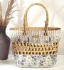 Picnic Baskets | Lunch Basket | Cane Basket for Gifting | Wicker | Bamboo (Design 02)