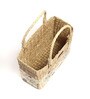 Picnic Baskets | Lunch Basket | Cane or Jute Basket | Cane Basket for Gifting | Rectangular Seagrass Tote Bag