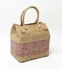 Picnic Baskets | Lunch Basket | Cane or Jute Basket | Cane Basket for Gifting | Wicker Baskets | Morden Picnic Rectangular Basket (Multi Colour 2)